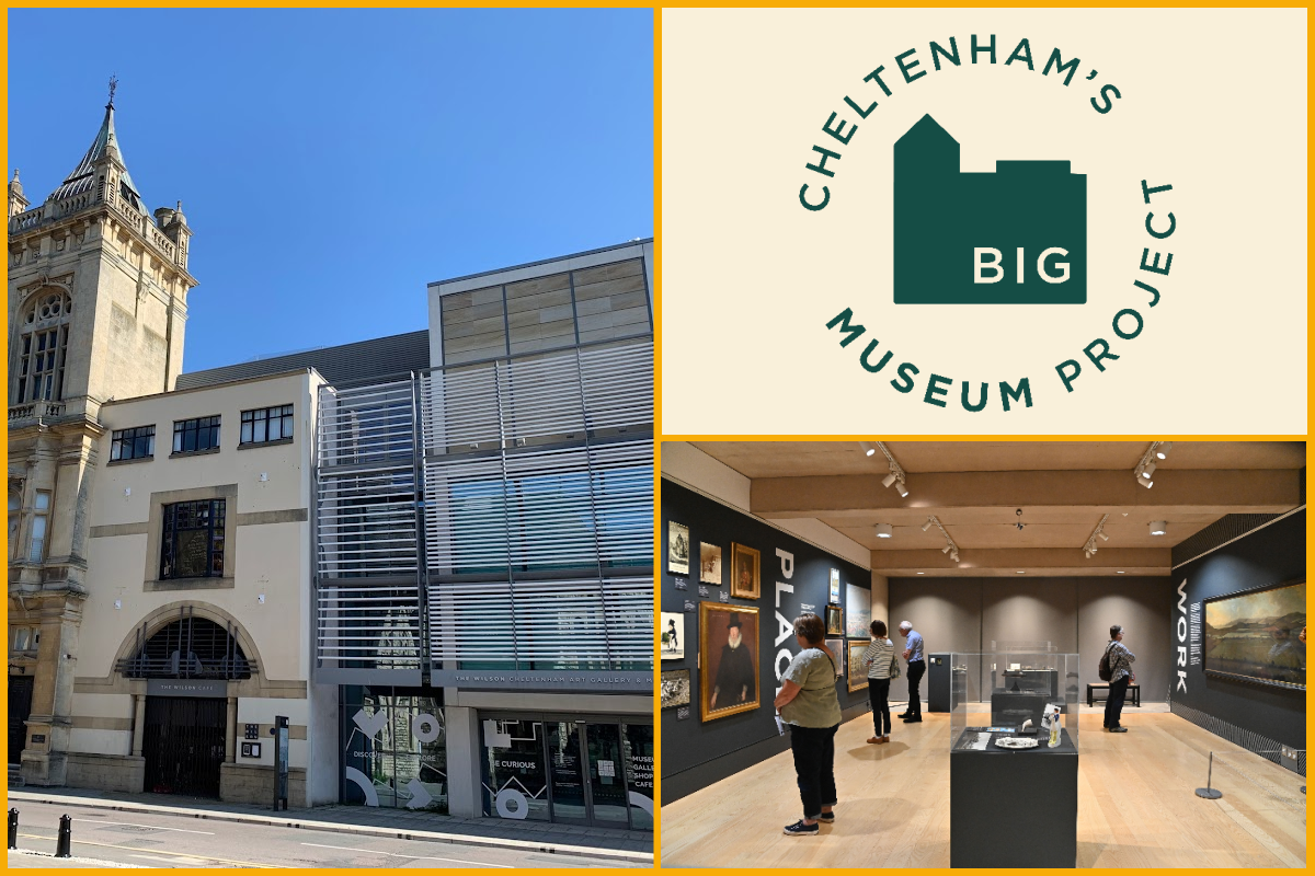 Cheltenham’s BIG Museum Project Test Space at The Wilson Art Gallery and Museum. 